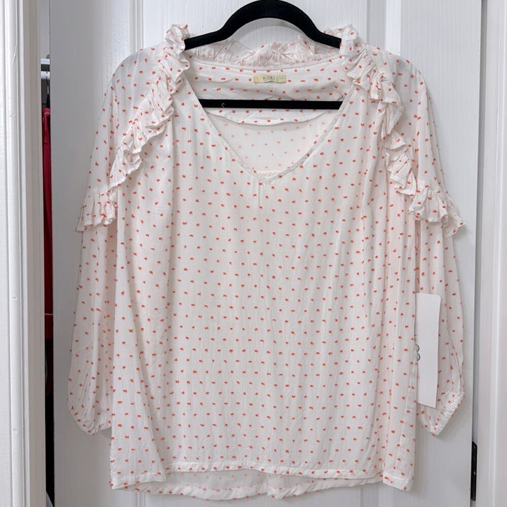 Kori America wide and orange top size S